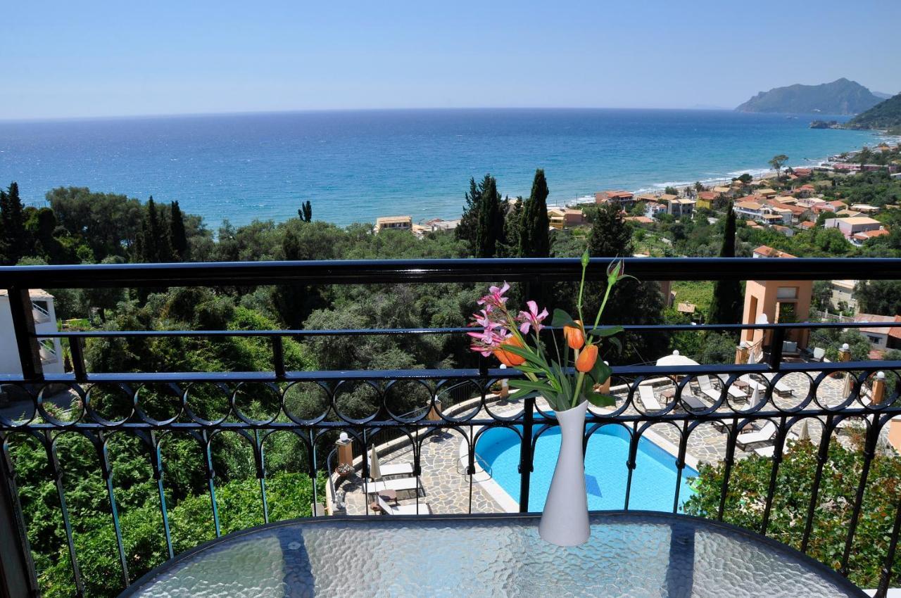 Dina's Paradise Agios Gordios  Bagian luar foto