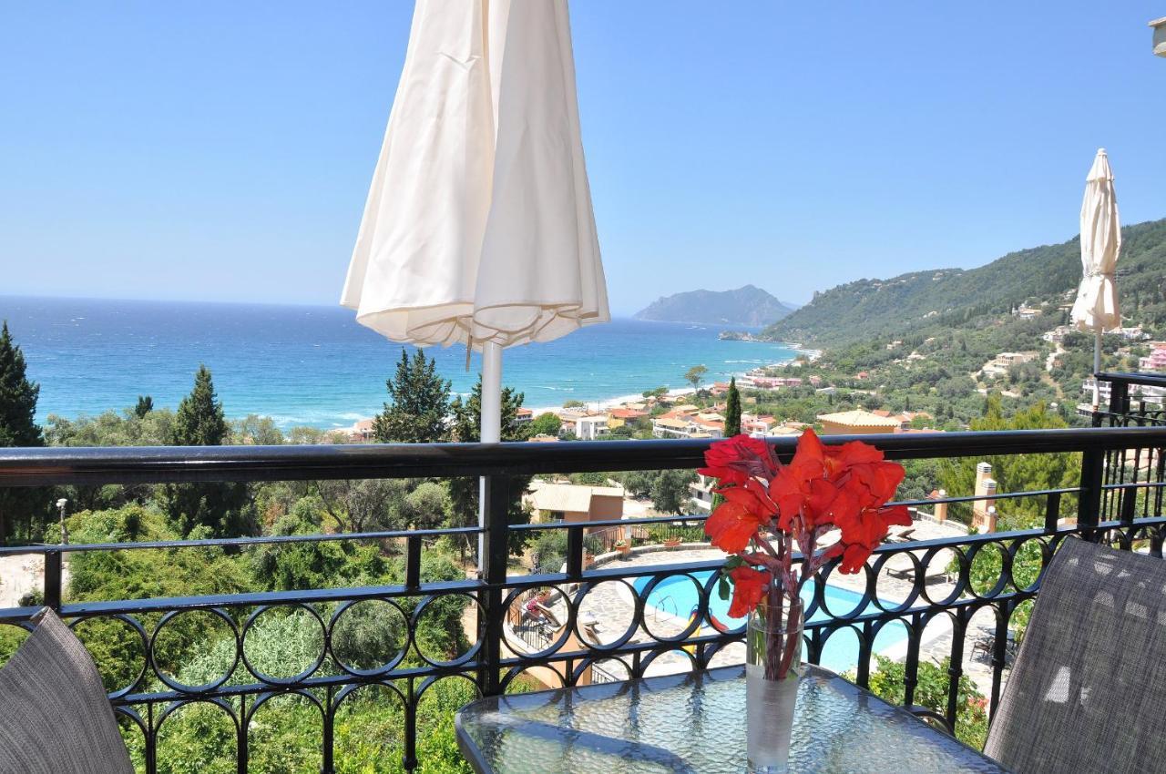 Dina's Paradise Agios Gordios  Bagian luar foto